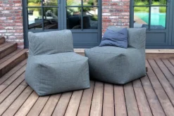 Outbag Outdoor-Sitzsäcke-Sitzsack Calm Grau