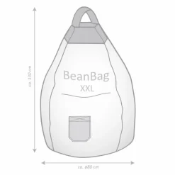 Sitzsack Beanbag Jamie XXL<Sitting Point