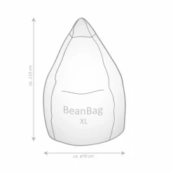 Sitzsack Beanbag Kicker XL<Sitting Point Hot