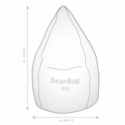 Sitzsack Beanbag Softy XXL<Sitting Point Outlet
