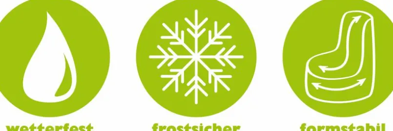 Outbag Outdoor-Sitzsäcke-Sitzsack Hocker Rock Plus Anthrazit