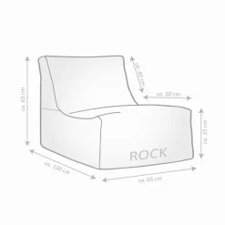 Sitzgelegenheiten|Sitzgelegenheiten|Sitting Point Sitzsack Rock Shara Rose