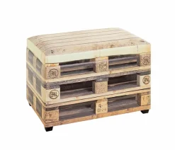 Truhen|Haku Sitztruhe Palette Braun