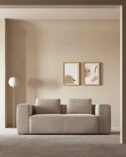 Kave Home Sofas & Couches-Sofa Blok Beige