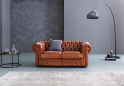 Sofas & Couches|Stilreich Sofa Chester Cognac