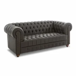 Sofas & Couches|Stilreich Sofa Chester 2 Brown