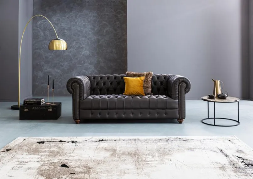 Sofas & Couches|Stilreich Sofa Chester 2 Brown