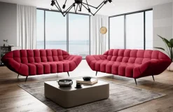 Sofas & Couches-Sofa Gappa Rot