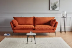 Sofas & Couches|Nordic Collection Sofa Hasle Lux Burned Orange
