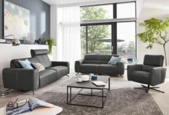 Sofas & Couches|Musterring Sofa MR 260 Graphit