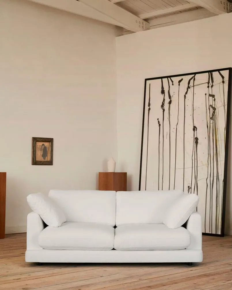 Sofas & Couches|Kave Home Sofa 3-Sitzer Gala Weiß