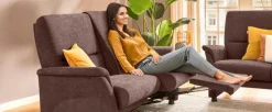 Sofas & Couches|Segmüller Werkstätten Sofa 2-Sitzer Osaka Chocolate