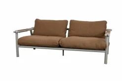 Cane-line Gartensofas|Loungesofas-Sofa 2-Sitzer Sticks Taupe