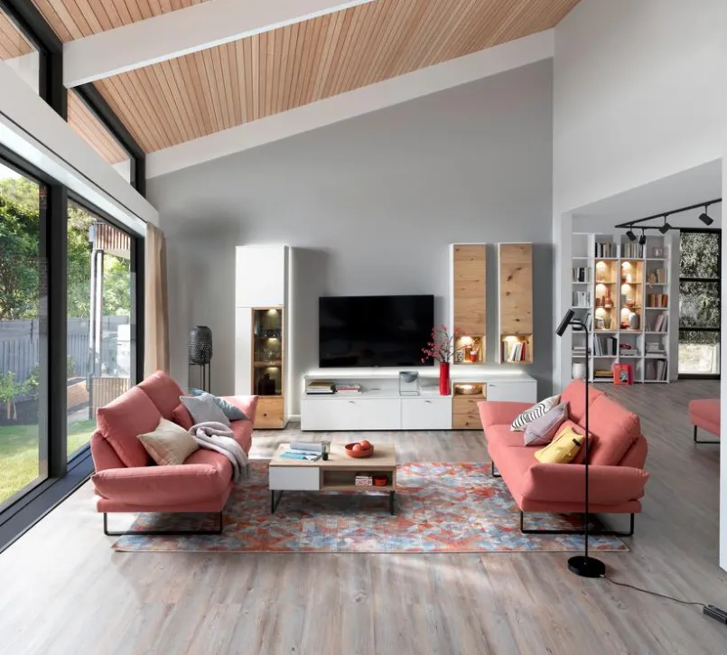 Sofas & Couches|SCHÖNER WOHNEN-Kollektion Sofa Spin Flamingo