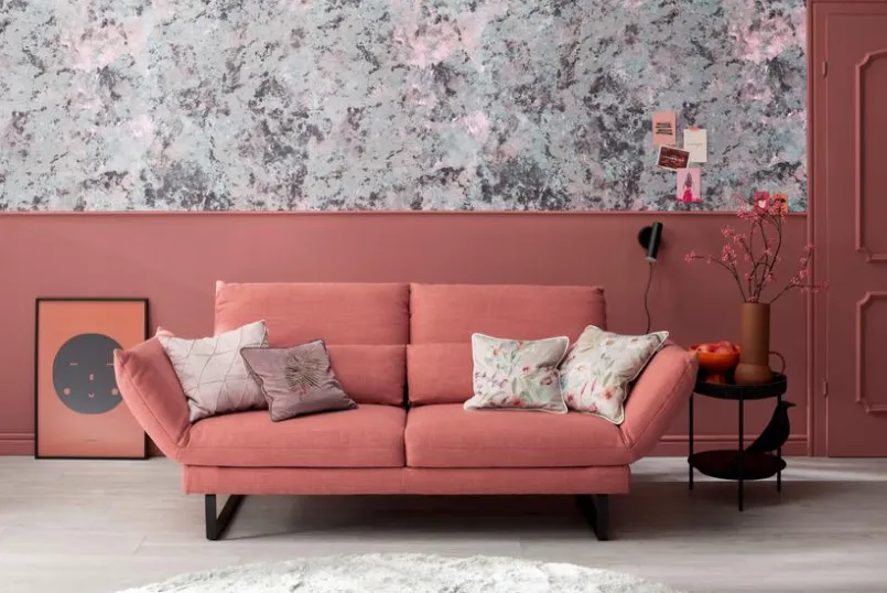 Sofas & Couches|SCHÖNER WOHNEN-Kollektion Sofa Spin Flamingo