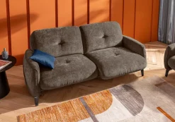 Sofas & Couches|Segmüller Werkstätten Sofa 2x84cm Luisa Beigegrau