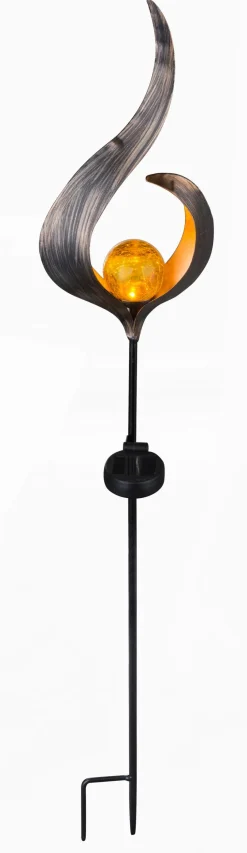 Globo Led-Solarleuchten|Led-Solarleuchten-Solaraußenleuchte null Bronze