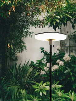 Eco-Light Außenstehleuchten|Außenstehleuchten-Solar-Außenstehlampe Solara Schwarz