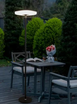 Eco-Light Außenstehleuchten|Außenstehleuchten-Solar-Außenstehlampe Solara Schwarz