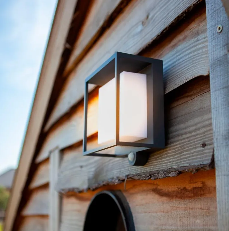 Led-Solarleuchten|Led-Solarleuchten|Lutec Solar-Außenwandleuchte Curtis Anthrazit