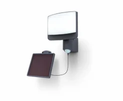 Led-Solarleuchten|Led-Solarleuchten|Eco-Light Solar-Außenwandleuchte Sunshine Grau