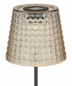 Globo Led-Solarleuchten|Led-Solarleuchten-Solar-Erdspieß 2-er Set Grau