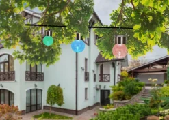 Globo Led-Solarleuchten|Led-Solarleuchten-Solarleuchte Silber
