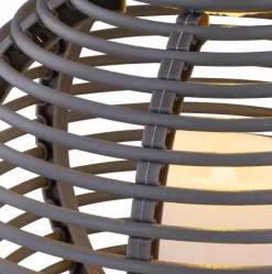 Globo Led-Solarleuchten|Led-Solarleuchten-Solarleuchte null Grau