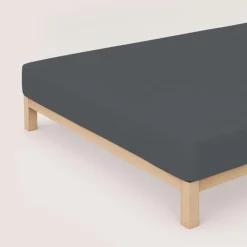 schlafgut Spannbettlaken-Spannbettlaken Premium 180-200 x 200-220 cm Anthrazit