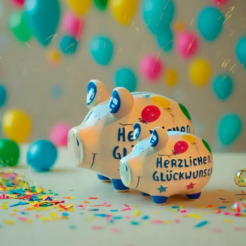 Spardose Herzlichen Glückwunsch< Online