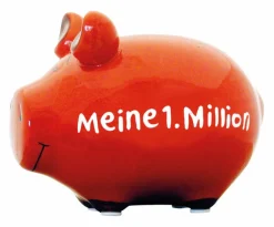 Spardose Meine 1. Million 12,5 x 9 cm< Outlet