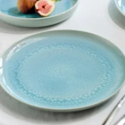 Geschirr|like. by Villeroy & Boch Speiseteller Crafted Blueberry Ø 25,9 cm Blau