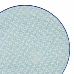 CreaTable Geschirr-Speiseteller Mediterran Ø 27 cm Blau