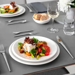 Villeroy & Boch Geschirr-Speiseteller New Moon Ø 27 cm Weiß