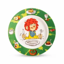 Geschirr|Kindergeschirr|CreaTable Speiseteller Pumuckl Ø 26 cm Bunt