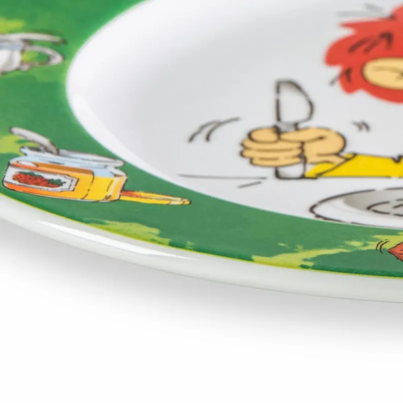 Geschirr|Kindergeschirr|CreaTable Speiseteller Pumuckl Ø 26 cm Bunt