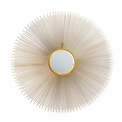 Wandobjekte|Wandspiegel|KARE DESIGN Spiegel Sunbeam Gold