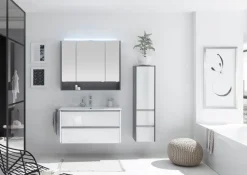Pelipal Spiegelschränke-Spiegelschrank PE 6040 Dunkelgrau