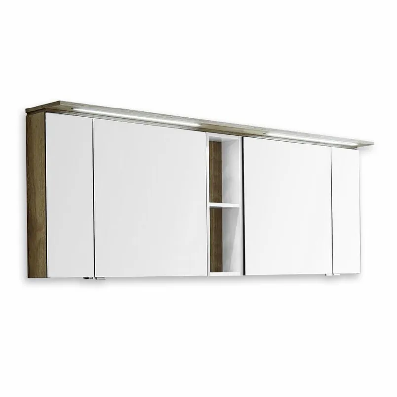 Spiegelschränke|Puris Spiegelschrank b-maxx Eiche