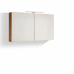 Spiegelschränke-Spiegelschrank Prima Eiche Natur
