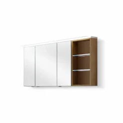 Spiegelschränke|Puris Spiegelschrank Swing Eiche Natur