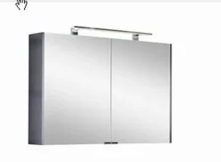 Spiegelschränke| Spiegeltürenschrank OPTIbasic 4000 Anthrazit