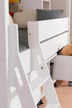 Paidi Kinderbetten|Kinderbetten-Spielbett Tiny House 90 x 200 cm Weiß