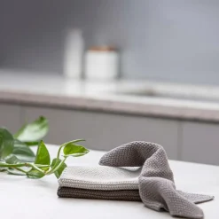 Geschirrtücher|ladelle Spültuch Eco 3tlg. Grau