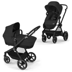 Sportwagen & Jogger|Kombi-Kinderwagen|cybex Sportwagen Eos Lux Moon Black