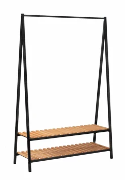 Garderobenständer & -Haken-Standgarderobe Robin Schwarz