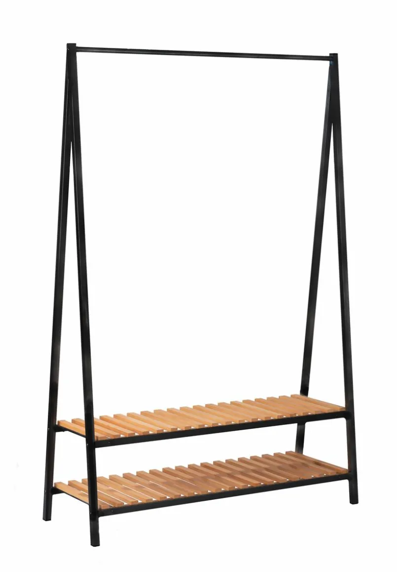 Garderobenständer & -Haken-Standgarderobe Robin Schwarz