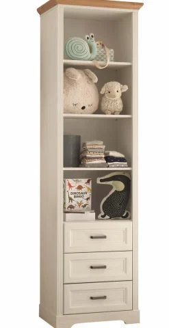 Babyzimmer Schränke & Regale|Babyzimmer Schränke & Regale|BEGABINO Standregal Jasmin Weiß