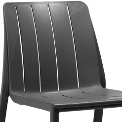Gartenstühle|Nardi Stapelstuhl Tiberina Anthracite