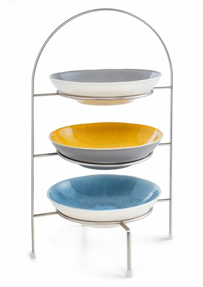 Etageren|Etageren|ASA Selection 3-stöckige Etagere A Table Chrom